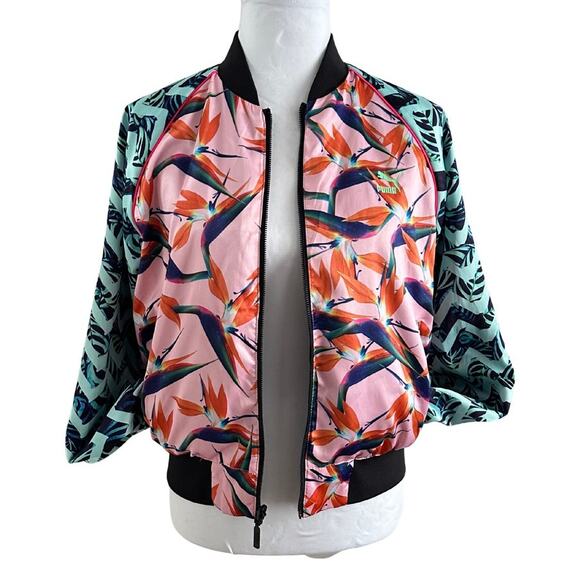 Puma x Sophia Webster Reversible Bomber Style Track Jacket I L - Picture 2 of 12